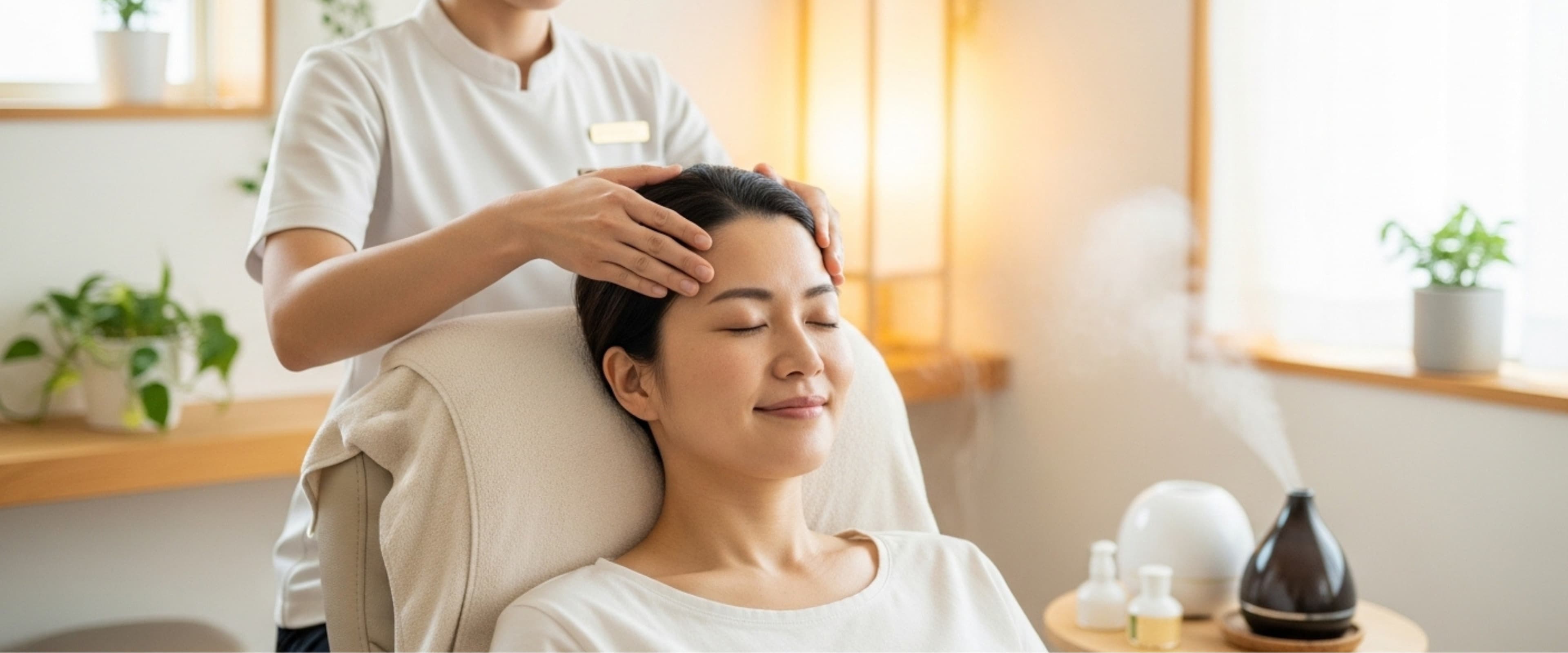 Wellness therapy session